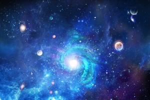 星空 宇宙 夜空 星光