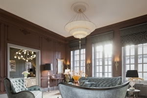 青灰色大气家具沙发