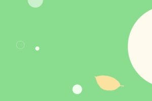 春季简约黄绿撞色海报banner背景