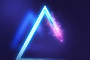 炫酷创意几何三角形背景