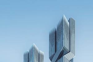 城市创意建筑物效果图背景素材