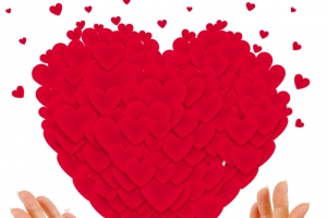 爱心慈善公益宣传展板高清PNG透明免扣设计素材免费下载