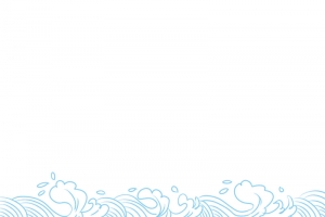 卡通水花水纹高清PNG透明免扣设计素材免费下载