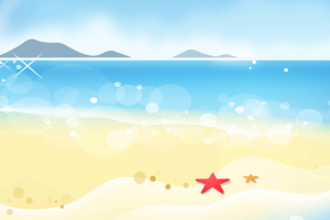 海滩风景