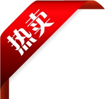 红色热卖箭头标签