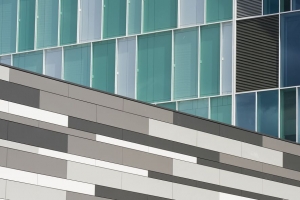 立面 窗户 格栅 建筑 4k壁纸 3840x2160