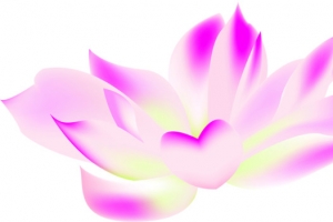 紫色卡通梦幻花朵花纹
