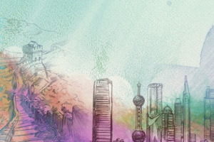 国庆节banner创意设计