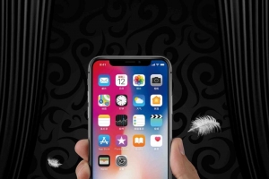 黑金iPhonex美在智慧宣传促销