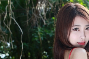 许诺Sabrin 3440x1440美女壁纸