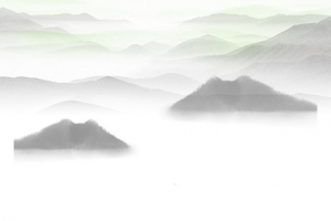 江水远山风景中国风