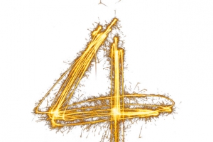 火光数字4