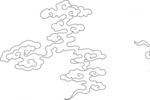 祥云底纹，中国风图，背景花纹，装饰花纹