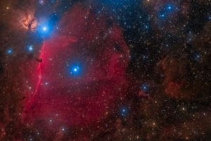 猎户座云 星星 辉光 空间 4k壁纸 3840x2160