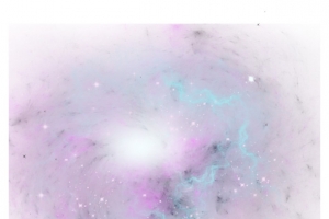 蓝紫色宇宙紫色星云