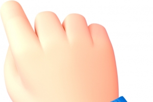 C4D点击手势