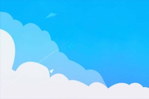 蓝色几何背景