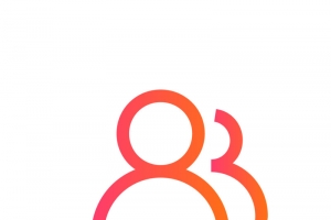 红色群组织图标免抠图高清PNG透明设计素材免费下载