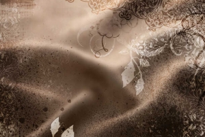 怀旧巧克力欧式花纹背景