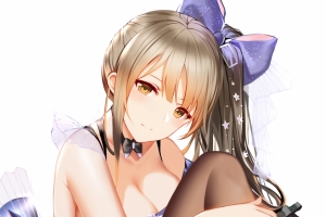 少女前线k2 魅惑的大腿 黑色丝袜 4k手机壁纸竖屏动漫美女