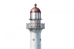 照亮远方灯塔高清PNG透明免扣设计素材免费下载