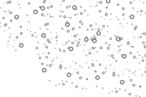 高清沸腾水珠圆形透明PNG漂浮元素设计素材免费下载