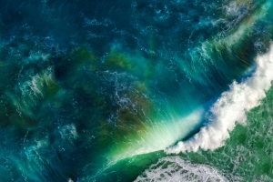 海洋 波浪 iOS MAC苹果4K高清壁纸