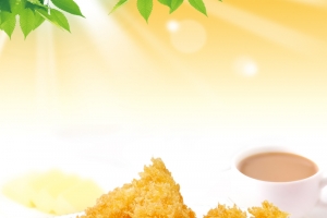 鸡柳海报背景素材