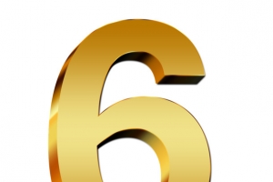 金色字母 数字
