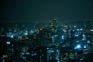 摩天大楼 灯光 夜晚 城市 建筑 4k壁纸 3840x2160