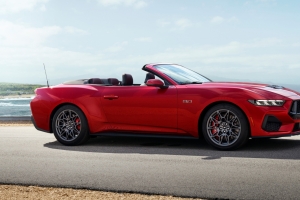 4k 2024 Ford Mustang GT Convertible 福特 汽车 壁纸