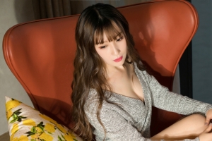 丹丹 长发美女模特4k壁纸