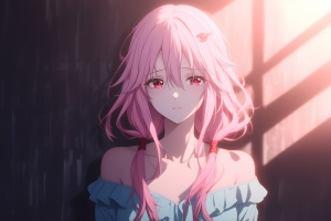 动漫女孩楪祈 2880x1800高清壁纸 免费下载