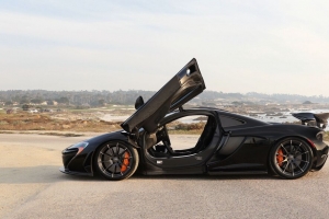  mclaren p1 mclaren 汽车 超级跑车 黑色 4k壁纸 3840x2160