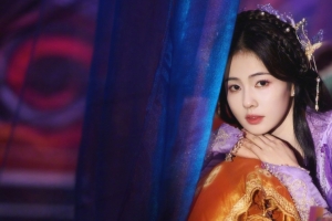 白鹿 白月梵星 3440x1440带鱼屏美女壁纸