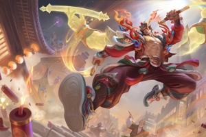 王者荣耀 盘古 撼世英歌 4K游戏壁纸