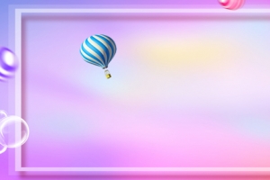 狂欢彩色背景banner