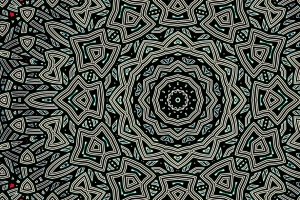 形状 分形 万花筒 图案 4k壁纸 3840x2160
