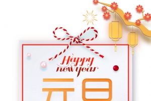 元旦春节元宵节日元素高清PNG透明图片设计素材免费下载