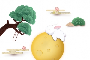 各种中秋元素