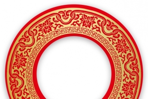 中国风之红色底纹