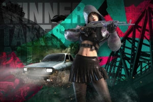 pubg 绝地求生 性感美女 4k游戏壁纸