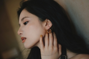张婧仪 侧脸高清美女 4K壁纸 张婧仪