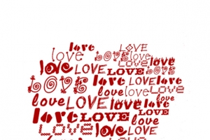 LOVE心形