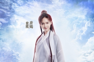 大话西游3 紫霞 唐嫣的海报4K壁纸