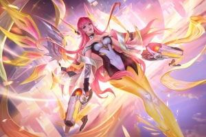 《王者荣耀》虞姬无限倾慕星传说皮肤4k高清壁纸