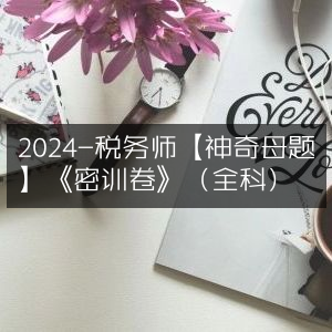 2024税务师全科《神奇母题·密训卷》精华版