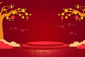 新春banner 背景