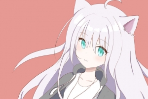  neko 女孩 耳朵 动漫 4k壁纸 3840x2160