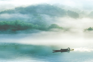 山水风景海报